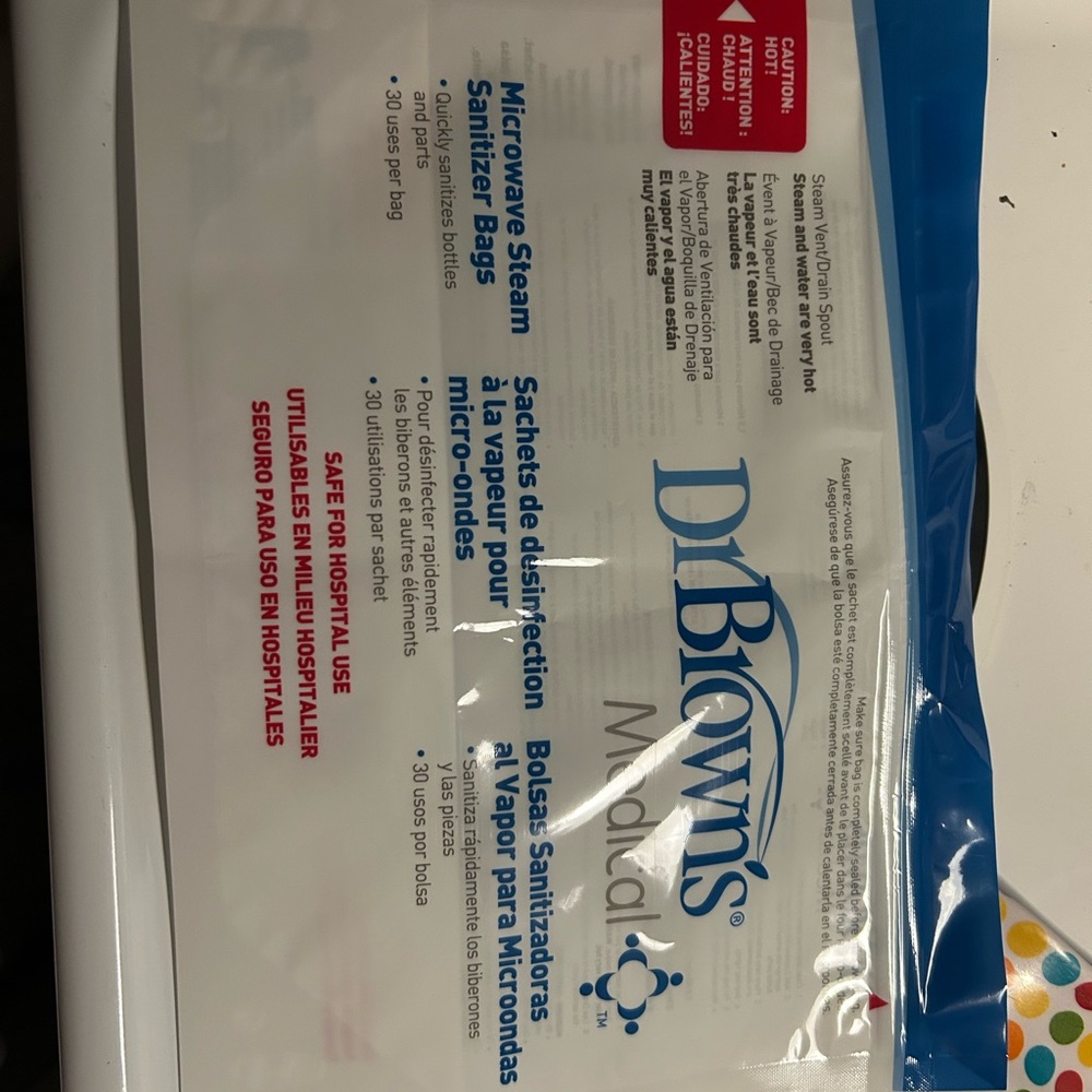 Dr. Brown's Microwave Steam Sanitizer Bags
